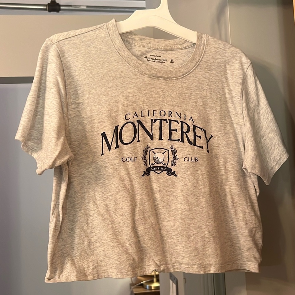 Abercrombie and fitch cropped Tshirt